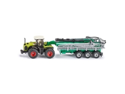 Trator SIKU Class Xerion con Reboque Tanque Aspirador