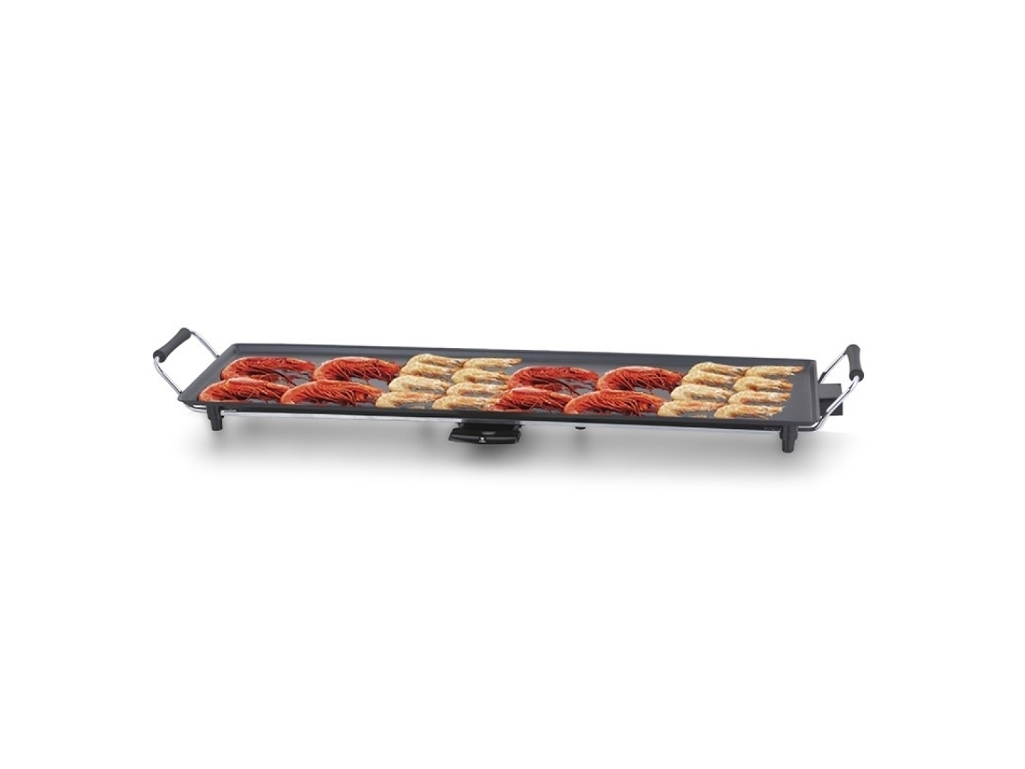 Plancha de Asar con Superficie de Cocción de 9023 cm² Disfruta de la versatilidad de esta plancha de asar con una amplia superficie de cocción de 9023 THULOS