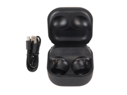 Estojo De Carregamento Substituto Para Galaxy Buds 2 Pro Sm R510 Com Bateria 600mah E Cabo Usb Type C Preto