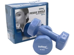 Mancuernas SOFTEE Vinyl Dumbbells Set (Peso 4 Kg)