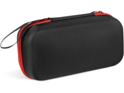 Estuche Rígido Para Compresor De Aire De Coche, Cierre De Cremallera, Tela Oxford Roja, 22 X 11 X 8,5 Cm