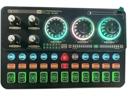 Moonsun Sk900 K900 Mezclador Equipos En Vivo Teléfono Móvil Computadora Tarjeta De Sonido Externa Usb