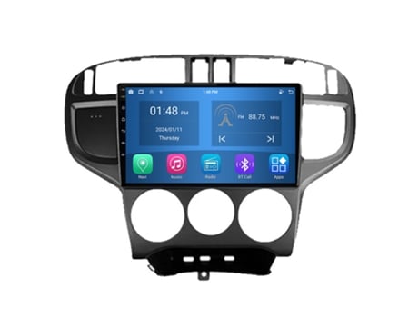 Autoradio 4GB RAM64GB ROMM ROVERONE para Hyundai Matrix 2001 - 2010 CarPlay Android Coche Radio Bluetooth GPS Navegación