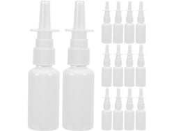 De 24 Frascos De Spray Nasal De Plástico Branco, Vazios E Recarregáveis, Para Viagem, Para Solução Salina.