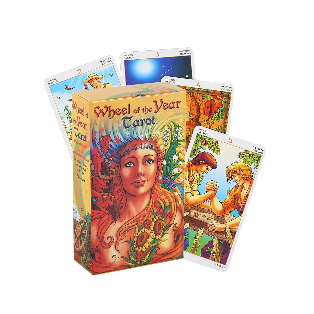 Baraja De Tarot Para El Ocio Y El Entretenimiento, Reuniones Familiares, Adivinación Y Juegos De Mesa.