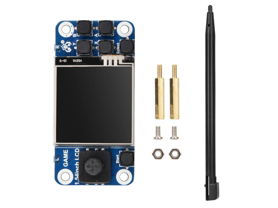 Consola De Mini Juegos Con Pantalla Táctil Lcd De 1.54 Pulgadas Para Pantalla De Juegos Raspberry Pi