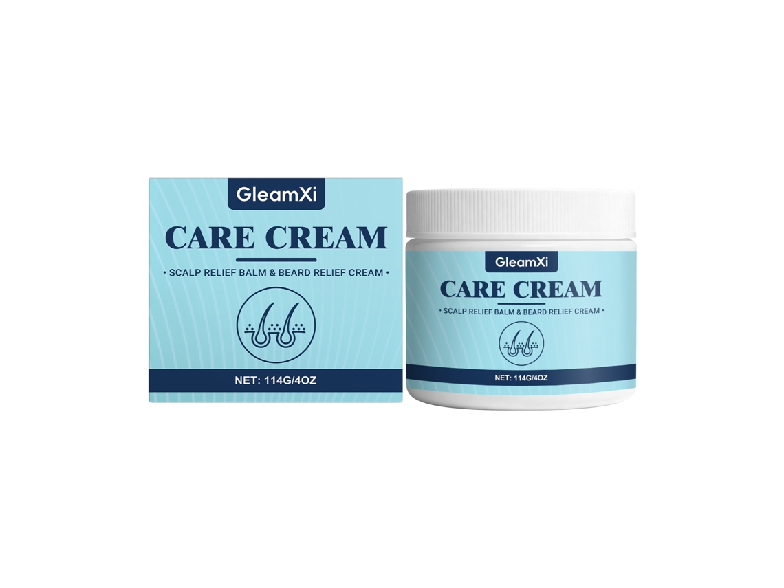 Crema calmante para el cuero cabelludo y la barba