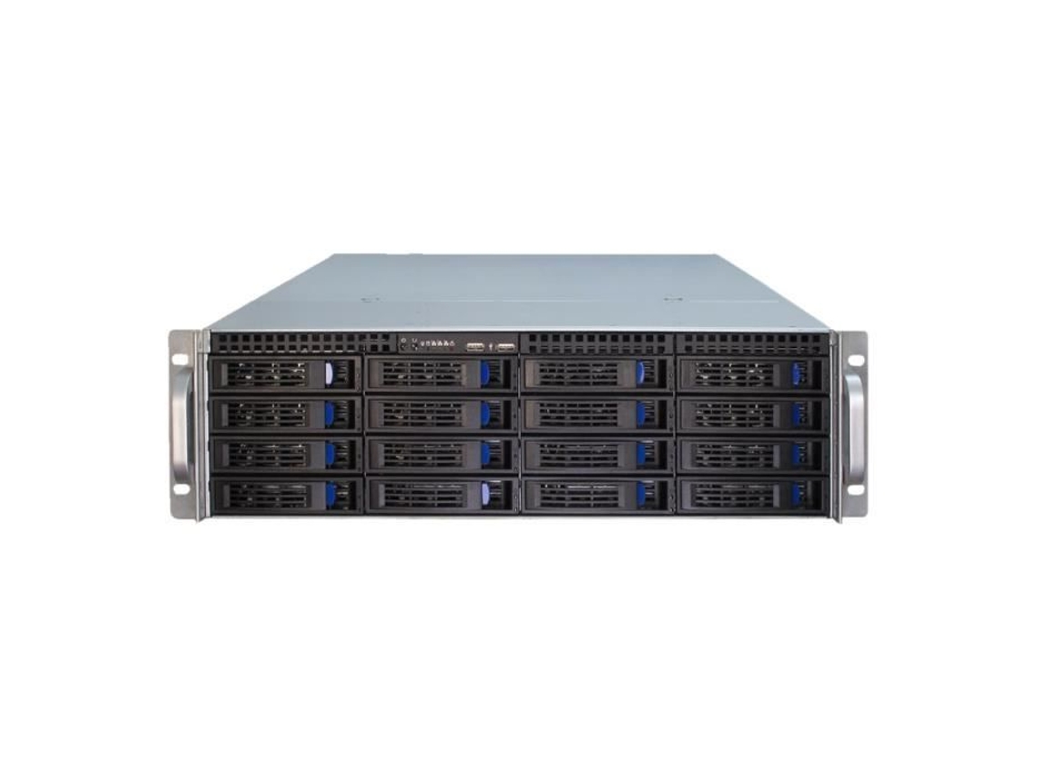 Inter Tech IPC 3u 3416 Negro SSI Eeb Montaje en Rack Sin Alimentación USB Intertech