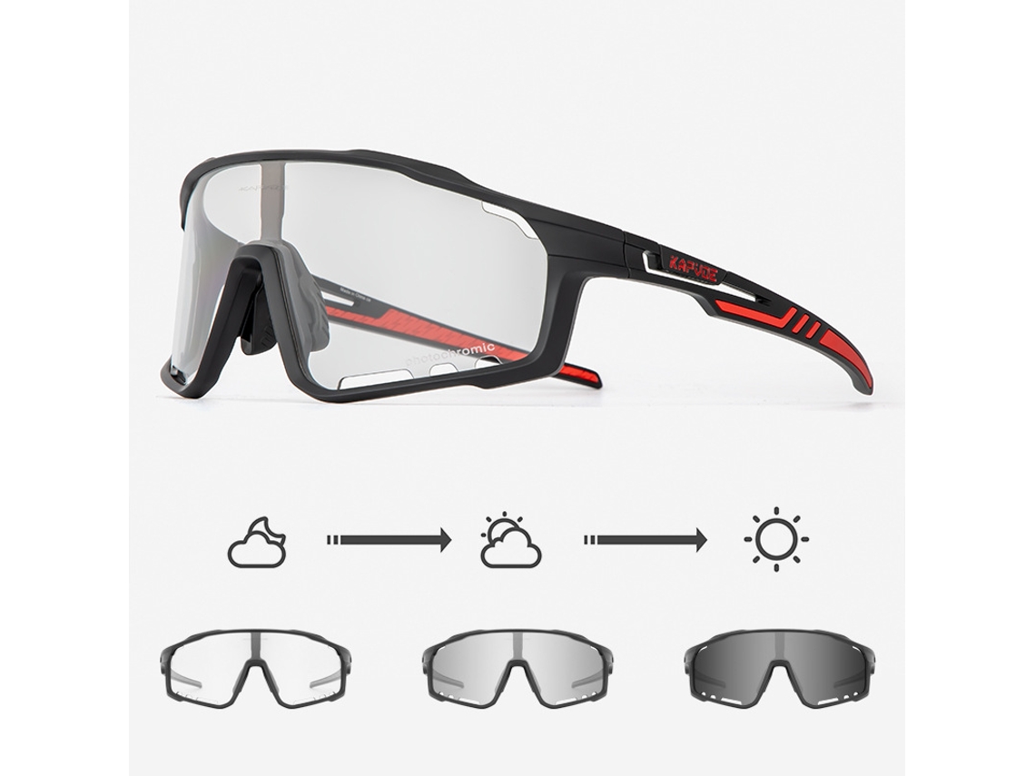 Gafas De Ciclismo Fotocromáticas Para Hombre Y Mujer, Para Deportes Al Aire Libre, Uso Diurno Y Nocturno, Resistentes Al Viento.