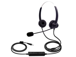 Auriculares Usb Con Micrófono Para Juegos De Pc Y Oficina, Control De Volumen Y Función De Silencio H360d-usb