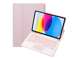 Funda con teclado táctil para Samsung Galaxy Tab A11 Plus de 11 pulgadas, rosa, Digitallab (2025)