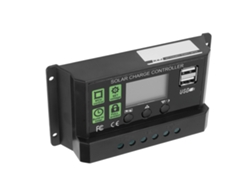 Omni-controlador De Carga Solar Pwm Con Pantalla Digital 20a Regulador Inteligente Para Panel Solar Auto Verificación