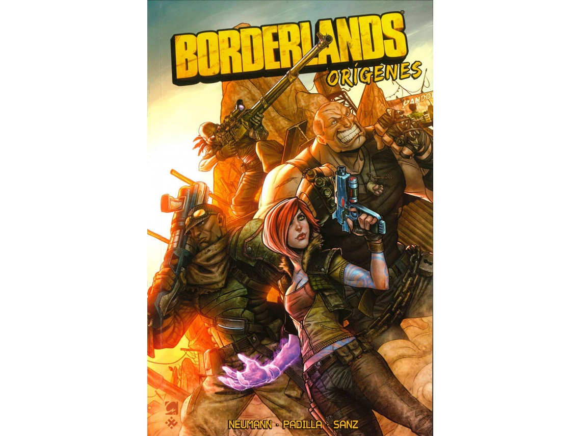 Libro Borderlands: Orígenes de Mikey Neumann (Español)