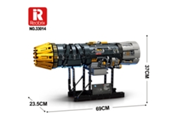 Modelo mecánico del motor de simulación MDUG del F35b (33014)