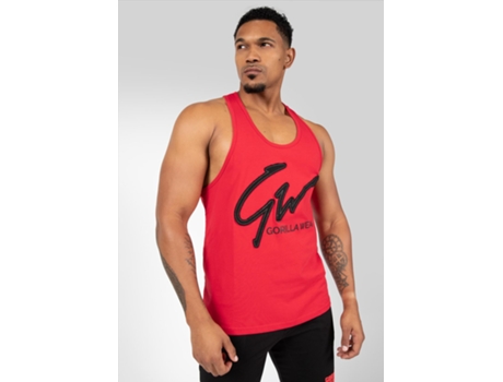 Tank Top Evansville GORILLA WEAR (Rojo - M)