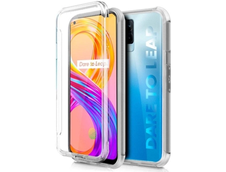 Carcasa Realme 8, 8 Pro COOL Silicona Transparente