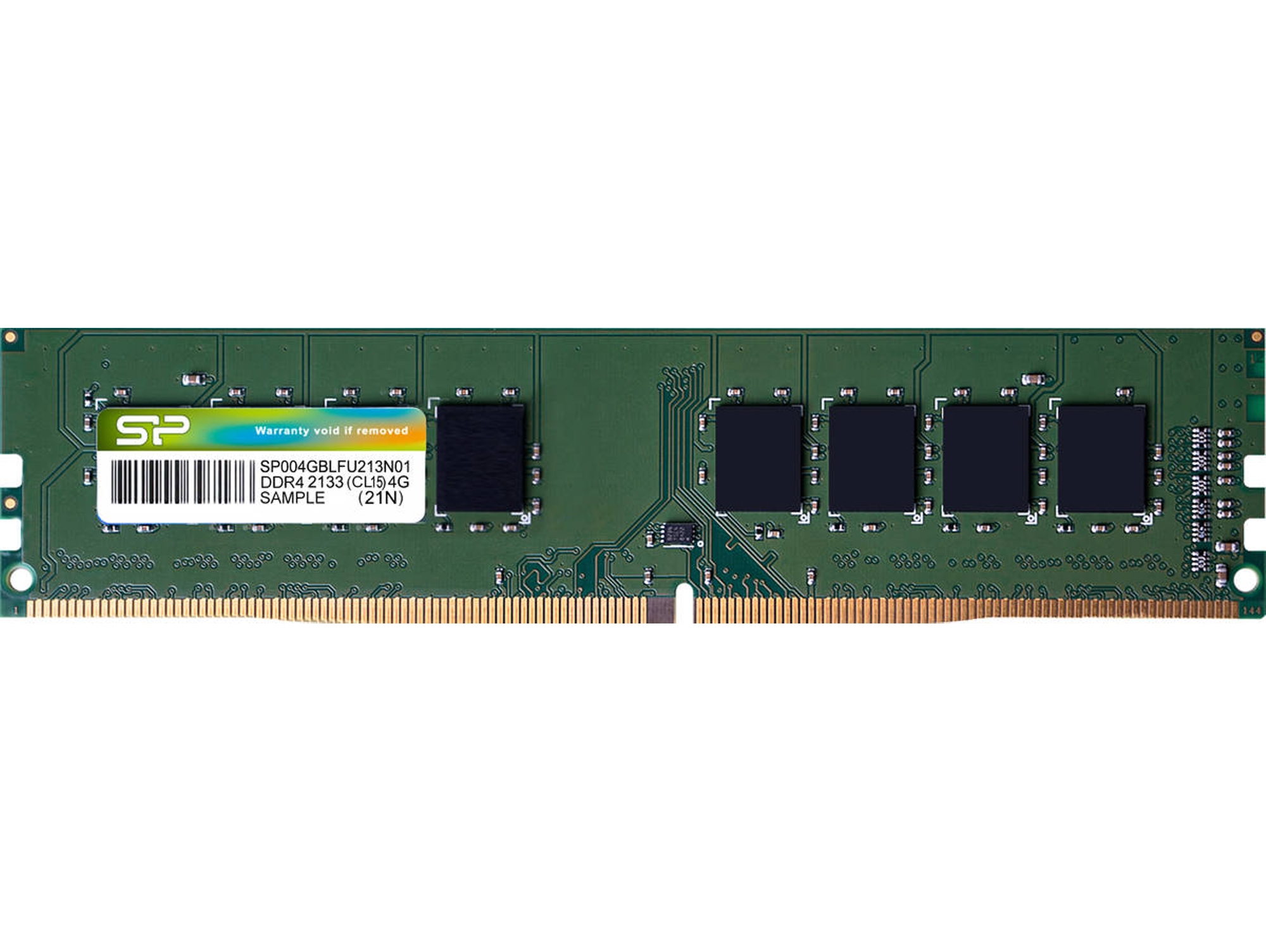 Samuel arco Confinar Memoria RAM DDR4 SILICON POWER SP004GBLFU213N02 (1 x 4 GB - 2133 MHz - CL  15 - Negro)