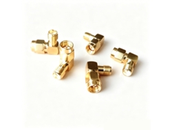 5 Pcssma Male-rp Sma Femalesma Rp-sma 90 Right Angle Adapter (male To Female) For Fpv Drone Antenna