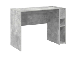 Escritorio gris | Escritorio de escritura de 109 x 50 x 78 cm, madera tratada.
