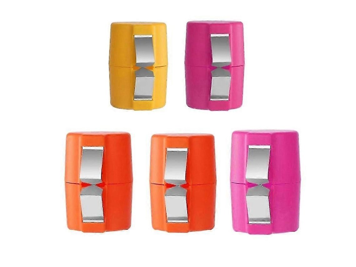 Abridor de cáscaras de huevo, juego de 5 piezas, fácil de usar, Rosewell (naranja, rosa, amarillo)