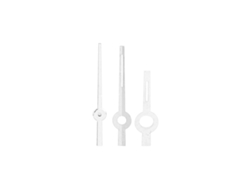 Piezas de repuesto para reparación de agujas de hora, minutos y segundos para reloj con movimiento 2135, color plata.