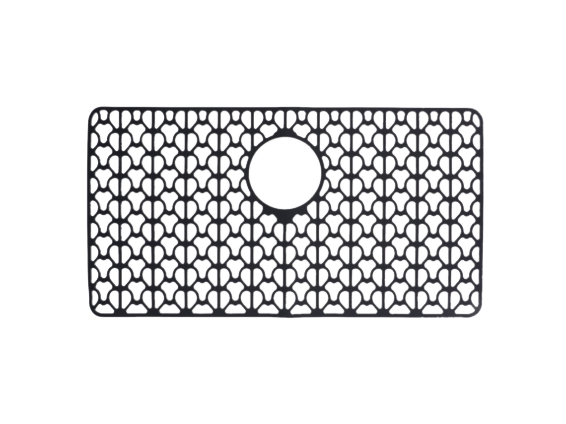 Alfombrilla De Silicona Para Fregadero De Cocina - Antideslizante, Protectora, Impermeable, Resistente A Los Arañazos, Reutilizable, Negra