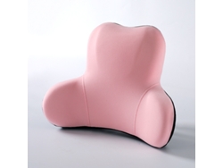 Almohada De Apoyo Lumbar Para Silla De Oficina, Almohada De Respaldo Cómoda De Espuma Viscoelástica, Rosa Gertiz