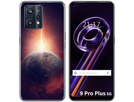 Carcasa para Realme 9 Pro Plus 5G TUMUNDOSMARTPHONE Dibujos Tierra Multicolor