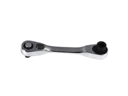Llave Inglesa Mini Cogswain Con Dos Cabezales, 1/4 De Pulgada, 72 Dientes, Acero Cromo-vanadio.
