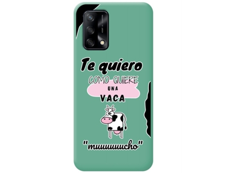 Carcasa Oppo A74 4G TUMUNDOSMARTPHONE Silicona Líquida Dibujos Verde