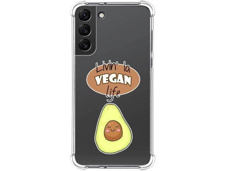 Carcasa Samsung Galaxy S22 Plus 5G TUMUNDOSMARTPHONE Dibujos Antigolpes Vegan Life Multicolor