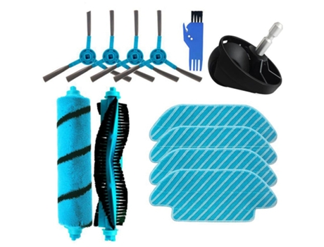 Para Cecotec Conga 4090 5090 6090 accesorios repuestos aspiradora Kit de repuesto Cepillo Lateral paño de mopa rueda