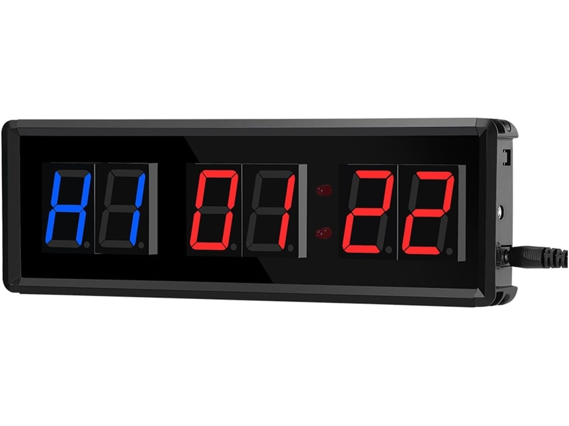 Minuterie D'entraînement de Gymnastique Portable, Horloge Fitness, Cuenta de Rebours/haut, SFUSHOS