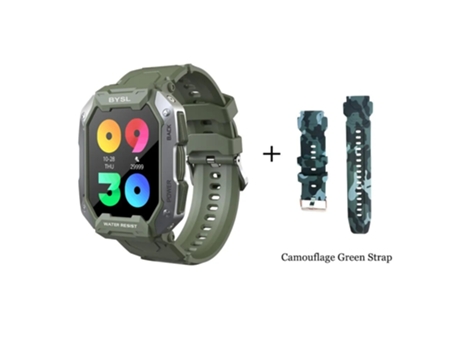 Reloj inteligente BYSL S20 Smartwatch hombres 1,69 pulgadas pantalla HD Bluetooth llamada deporte Fitness 5ATM impermeable rastreador Monitor de su...