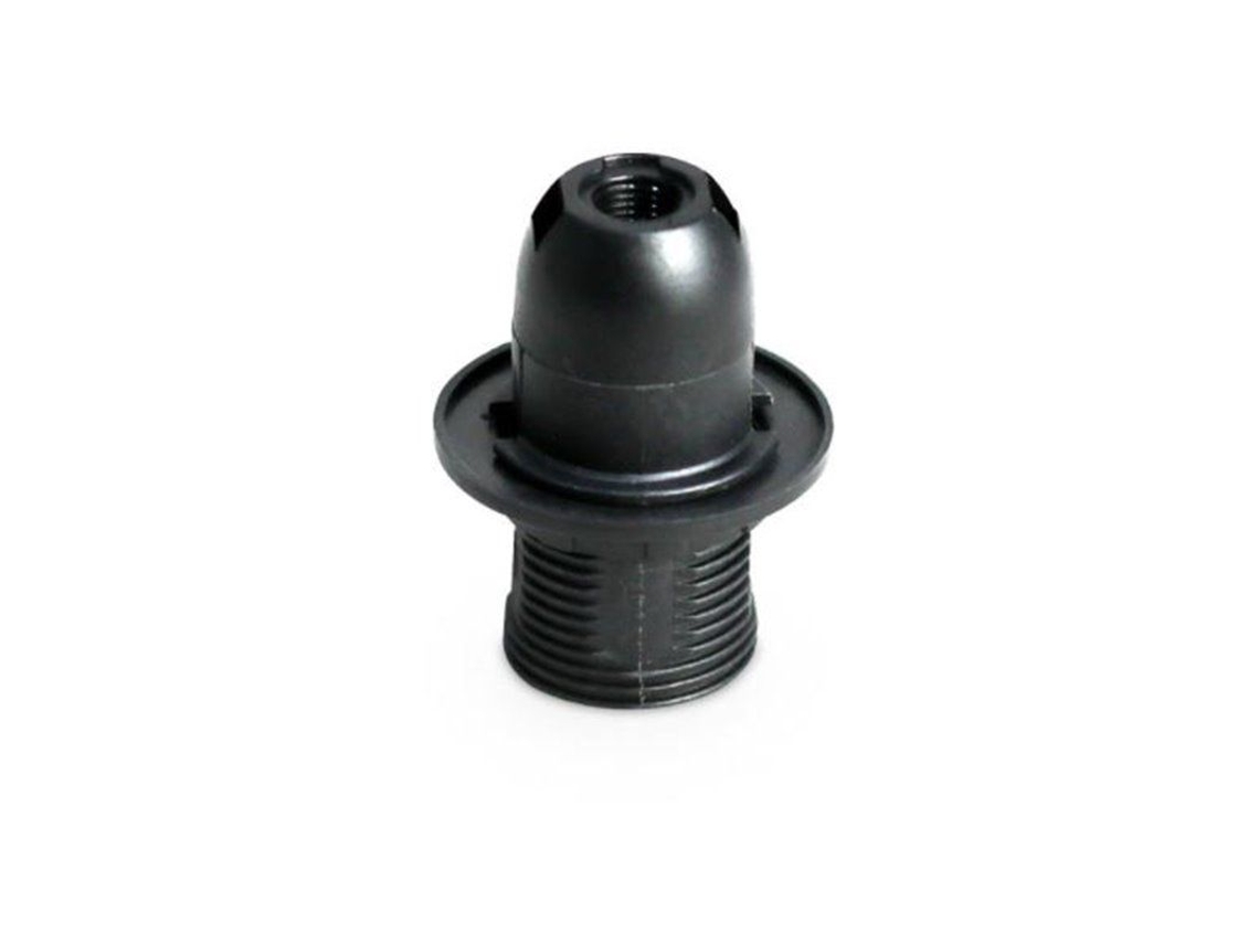 Gsc 101530003 | Portalámparas Termoplástico Semiroscado E14 Negro