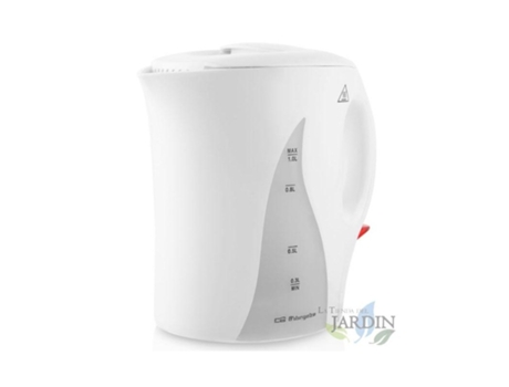 Jarra Eléctrica SUINGA Orbegozo Ebullición rápida 1L Potencia 1000W Resistencia sumergida