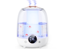 Humidificador De 3 Litros: 30 Horas De Funcionamiento, Ultrasilencioso (20 Db), Temporizador Inteligente (2/4/8 Horas).