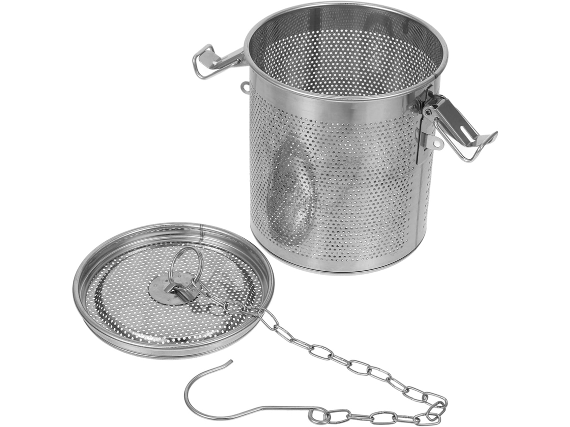 Cesta De Condimentos De Acero Inoxidable Con Filtro, Cesta De Especias Desmontable Para Sopas Y