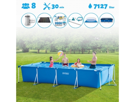 Piscina Tubular INTEX 28273NP-CB97 (7127 L - 220x84cm)