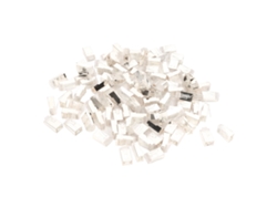 100 Conectores Rj45 Cat6e De Paso Con Blindaje De Cobre Puro, Plug And Play 8p8c