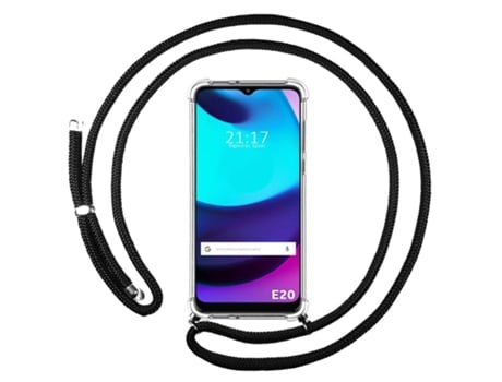 Carcasa Motorola Moto E20 TUMUNDOSMARTPHONE Colgante Negro