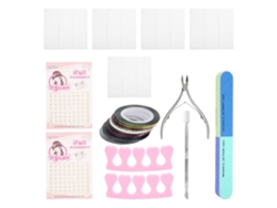 Kit de manicura y pedicura: Cuchillo para eliminar la piel muerta, lima de uñas y separadores de dedos.