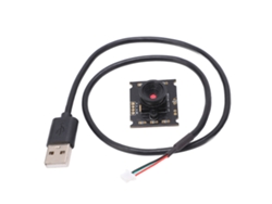 Módulo De Cámara Web Usb De 0,3 Mp, Sin Necesidad De Controladores, Lente Sin Distorsión, Con Cable.