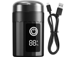 Rasoir Électrique Mini - Recortadora A Barbe Imperméable,appareil Recargable Usb Humide Y Sec Pour