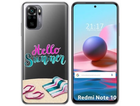 Carcasa Xiaomi Redmi Note 10 / 10S TUMUNDOSMARTPHONE Dibujos Transparente Multicolor