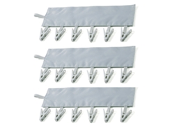 Tendedero portátil plegable de viaje para ropa, toallas y ropa de baño, Jeiibrzui