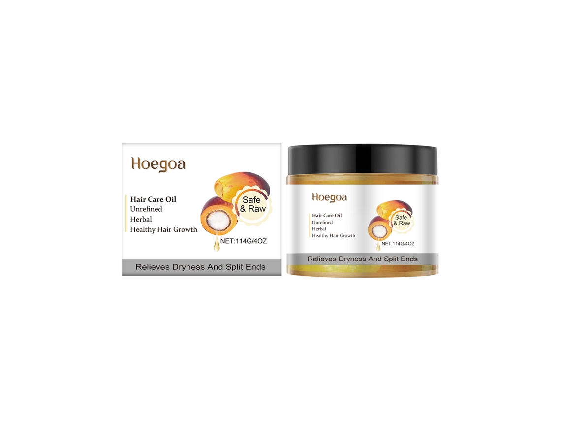 Aceite capilar Batana hidratante y reparador para un cabello suave y liso con aceite de almendras y ginseng.