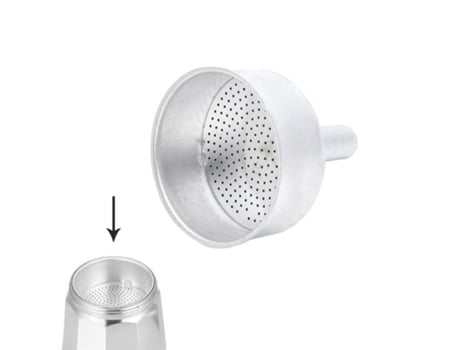 Embudo Cafetera Aluminio Classic / Inducción 6 Tazas ORYX