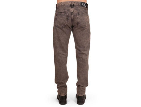 Pantalones de Vaquero de Hombre CALVIN KLEIN JEANS Marrón (numeric34)