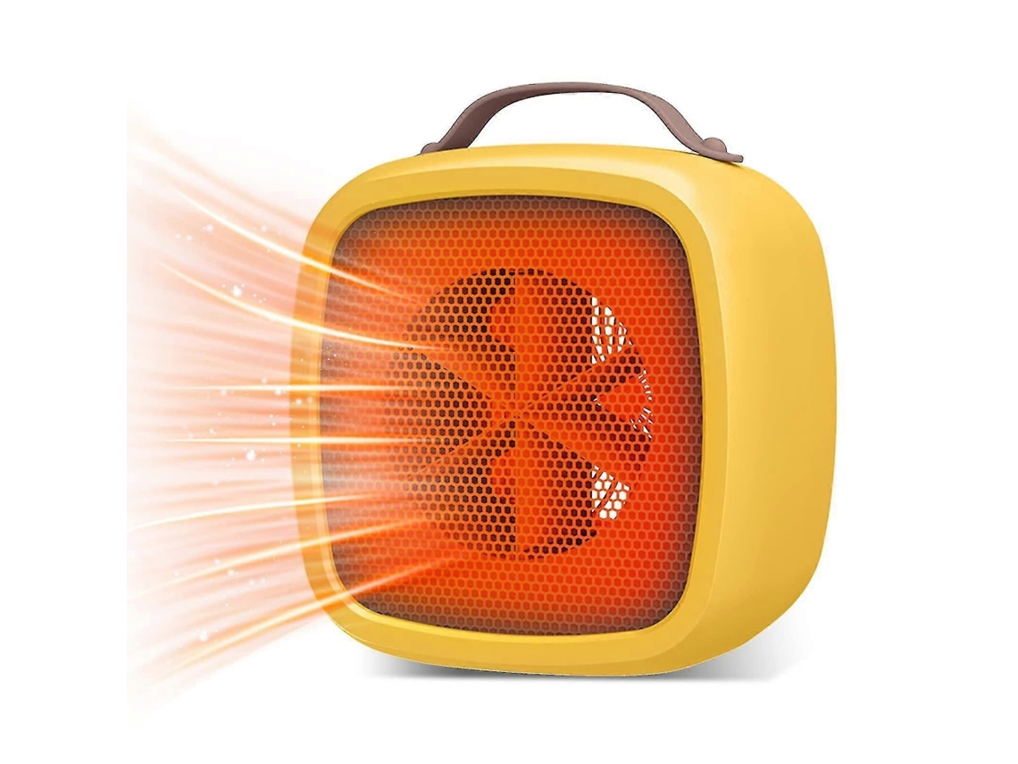 Calentador eléctrico silencioso y económico, mini calentador eléctrico de 500 W, portátil y seguro para uso en interiores. Chennnls